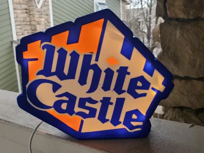 White Castle Light Box