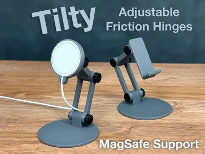 Tilty - Adjustable Phone / Tablet Desktop Stand