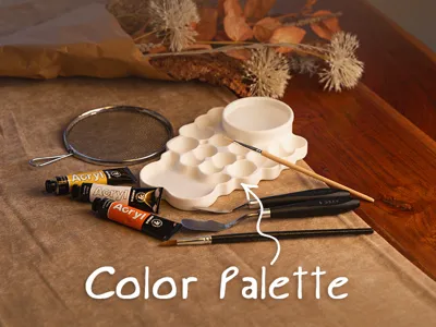 Color Palette – For Acrylic, Watercolor