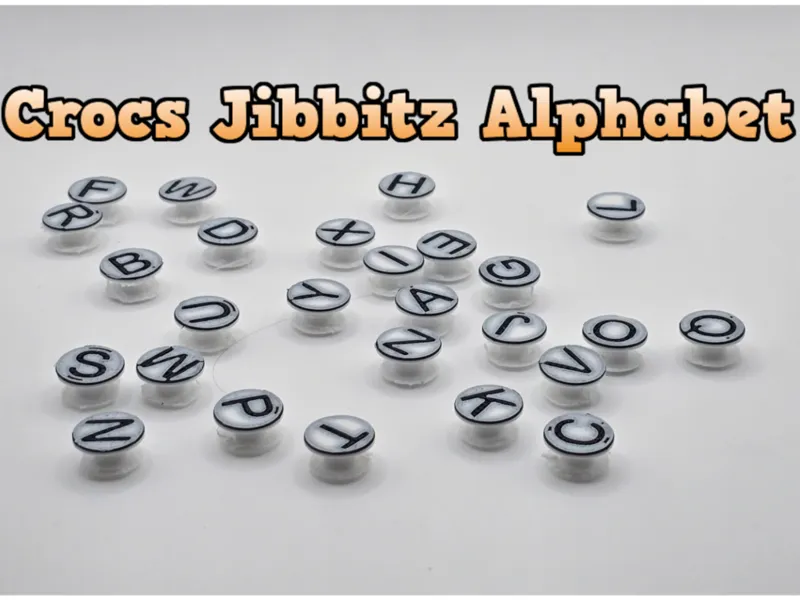 Crocs Jibbitz Alphabet