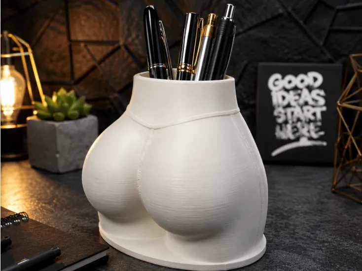 Booty Leggings Pen Holder – Funny Desk Organizer