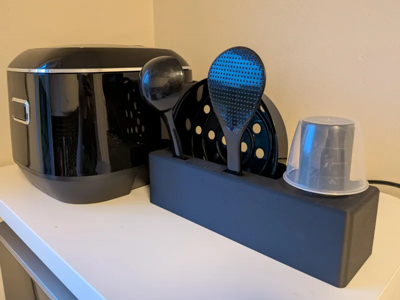Rice Cooker Accessory Holder