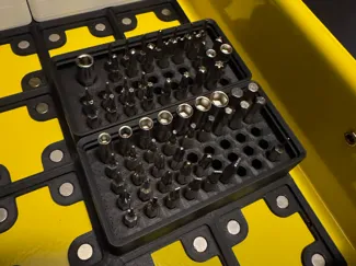 (Ifixit Pro Toolkit) 4mm Hex Bits Gridfinity Bins