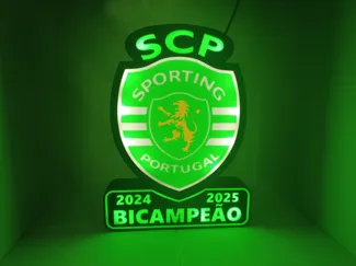 Luminária Sporting Bicampeao