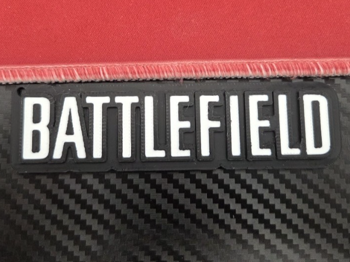 Battlefield keychain