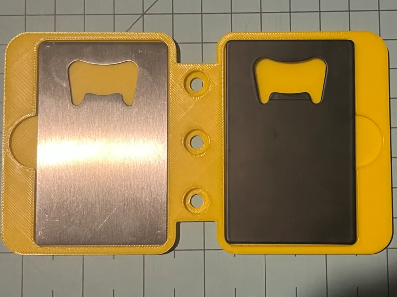 Bottle Opener/business card Laser Jig CO2 & Fiber