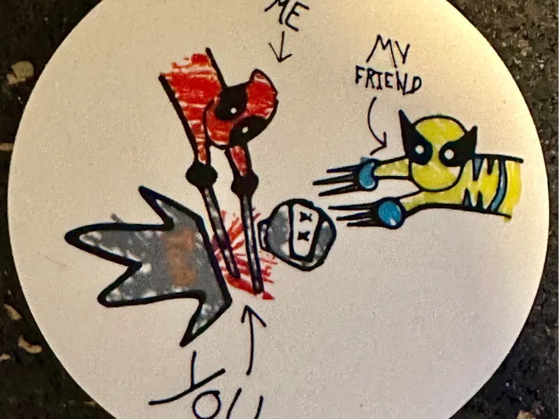 Deadpool&Wolverine - Me, My Friend and You Coaster