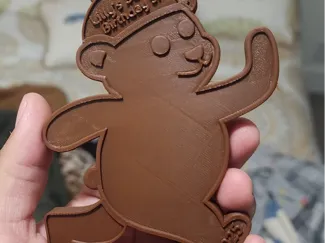 Running Bear Medallion