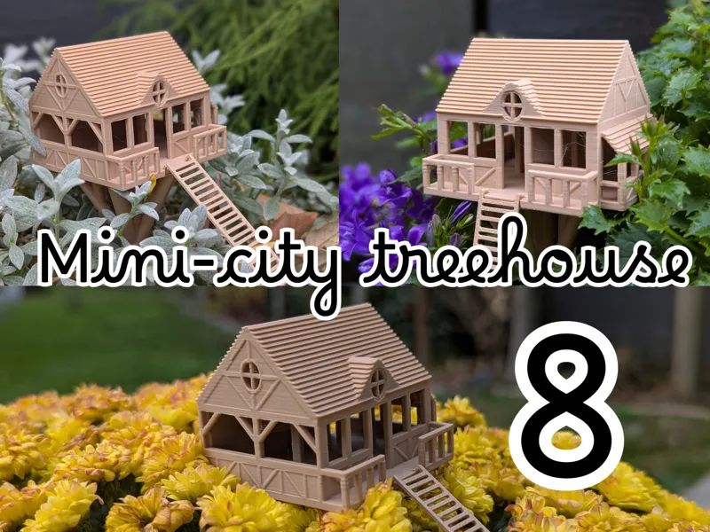 Mini city treehouse PART 8