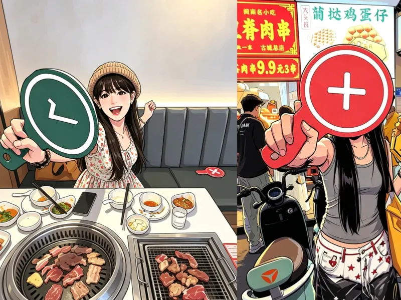 桃黑黑同款对错举牌打分牌钥匙扣
