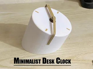 Minimalist Desk Clock