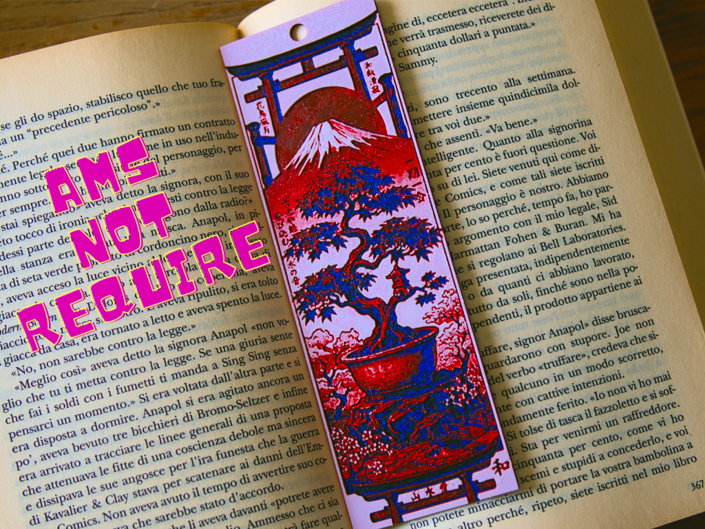 Japanese Bonsai Bookmark 