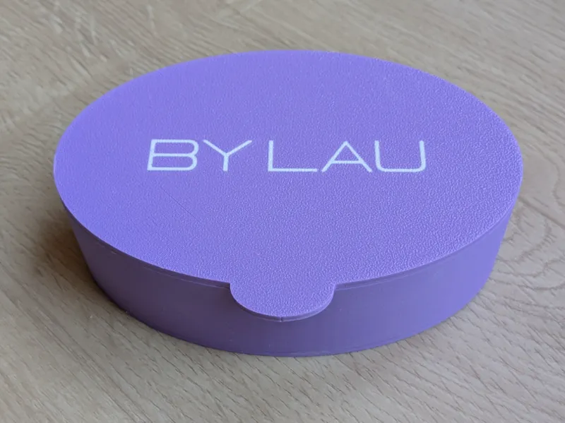 Polymer clay cutter powder container