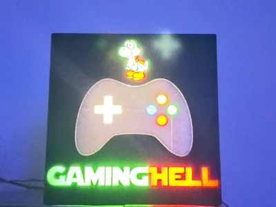 Lightbox, Lamp, Gaming Light, Joshi