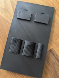 Single row only & shortened clips