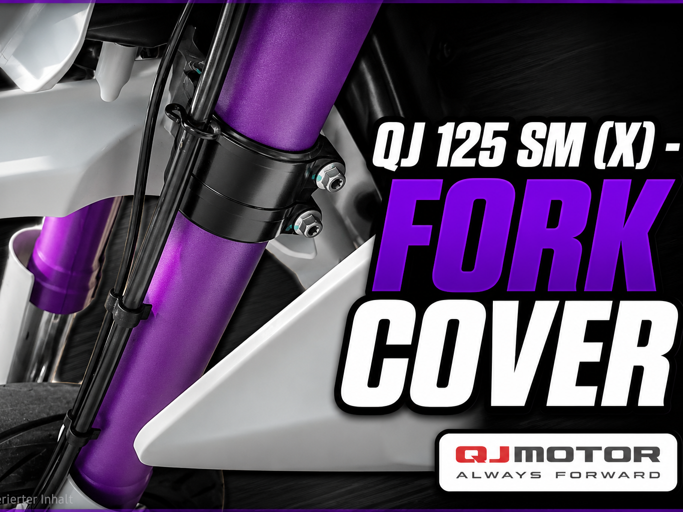 QJ Motor COV 125 SM / X - Gabelcover