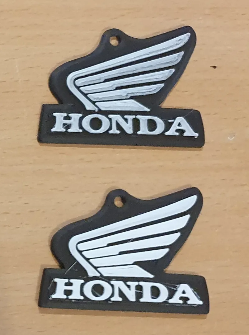 Honda logo keychain