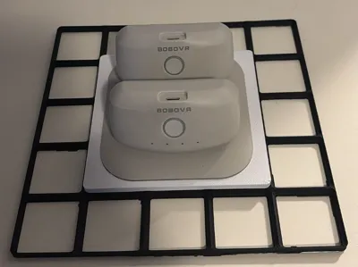 BOBOVR Twin Charger Station Gridfinity Holder