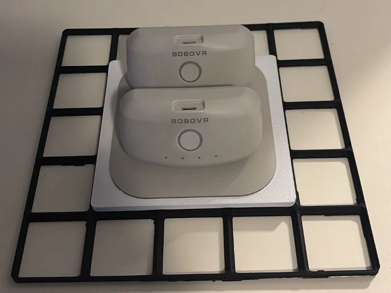 BOBOVR Twin Charger Station Gridfinity Holder