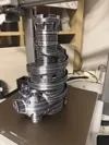 Piggy Bank Tower V2 now with a bottom opening and a screw cap opening