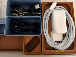 Gridfinity cargador MacBook 3x2