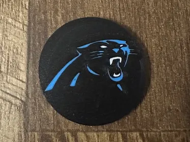 Carolina Panthers Golf Ball Marker