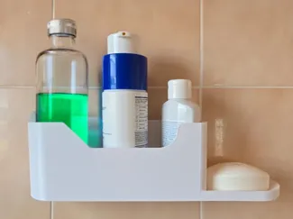 Deluxe Shampoo & Soap bar holder