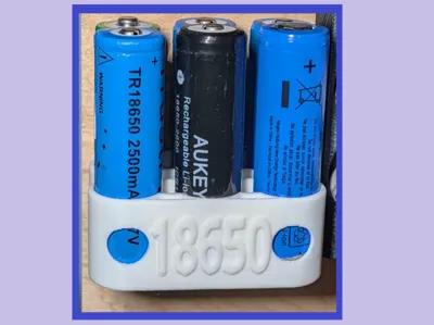 18650 Holder - 6 Battery