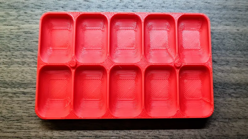 Screw Tray Stackable with Hidden Magnets 10x2mm