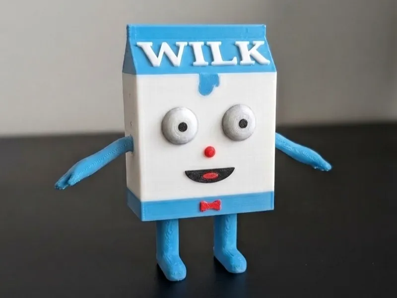 Wilk the Milk Carton - Bread Barbershop Toy Figure