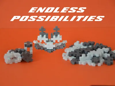 Plus Plus Building Blocks (carrying case included)