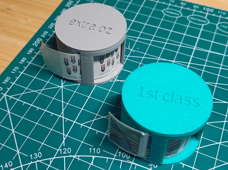 US postage roll stamp dispensers