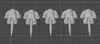 Body Golf Tee x5 