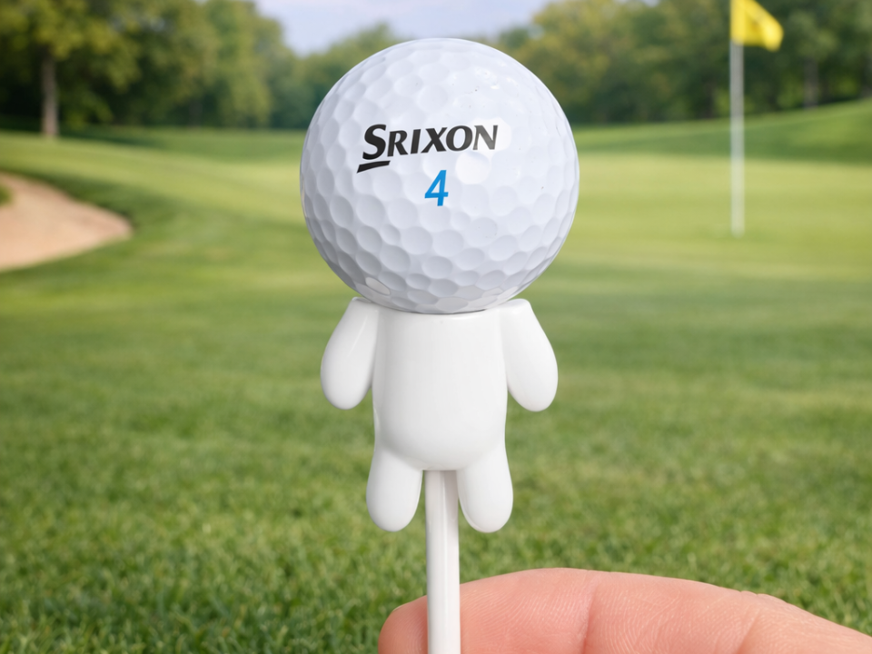 Golf Tee - Body with Head (Durable)