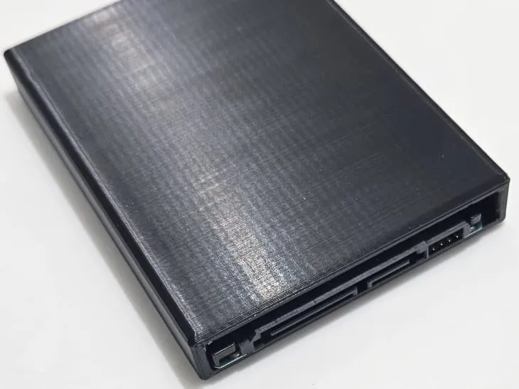 2,55 Zoll/inch HDD Gehäuse / Housing / Casing 