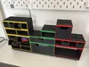 2x2 2 stacked drawers