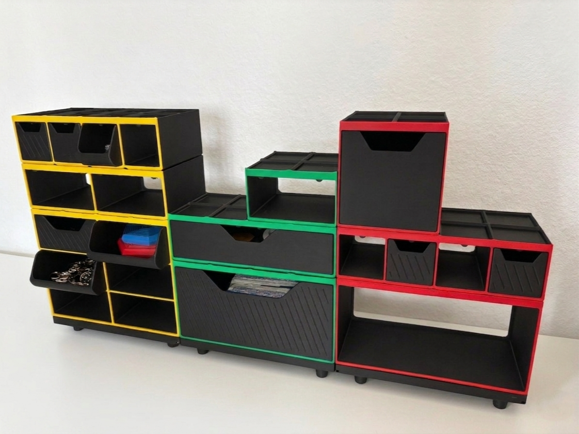 Gridfinity Schubladen System / Modular/ Akzentring