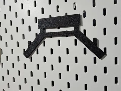 Display Case Pegboard / Skadis Adapter & Mount