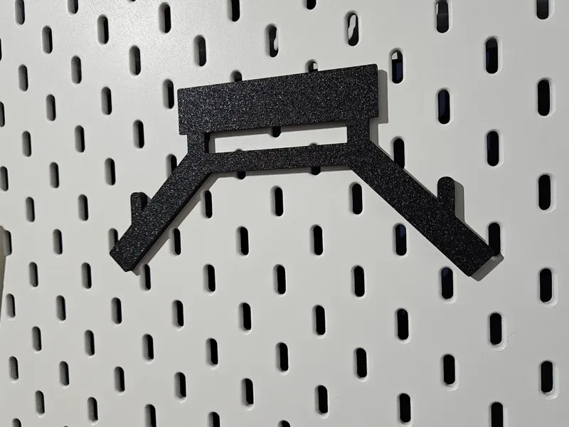 Display Case Pegboard / Skadis Adapter & Mount