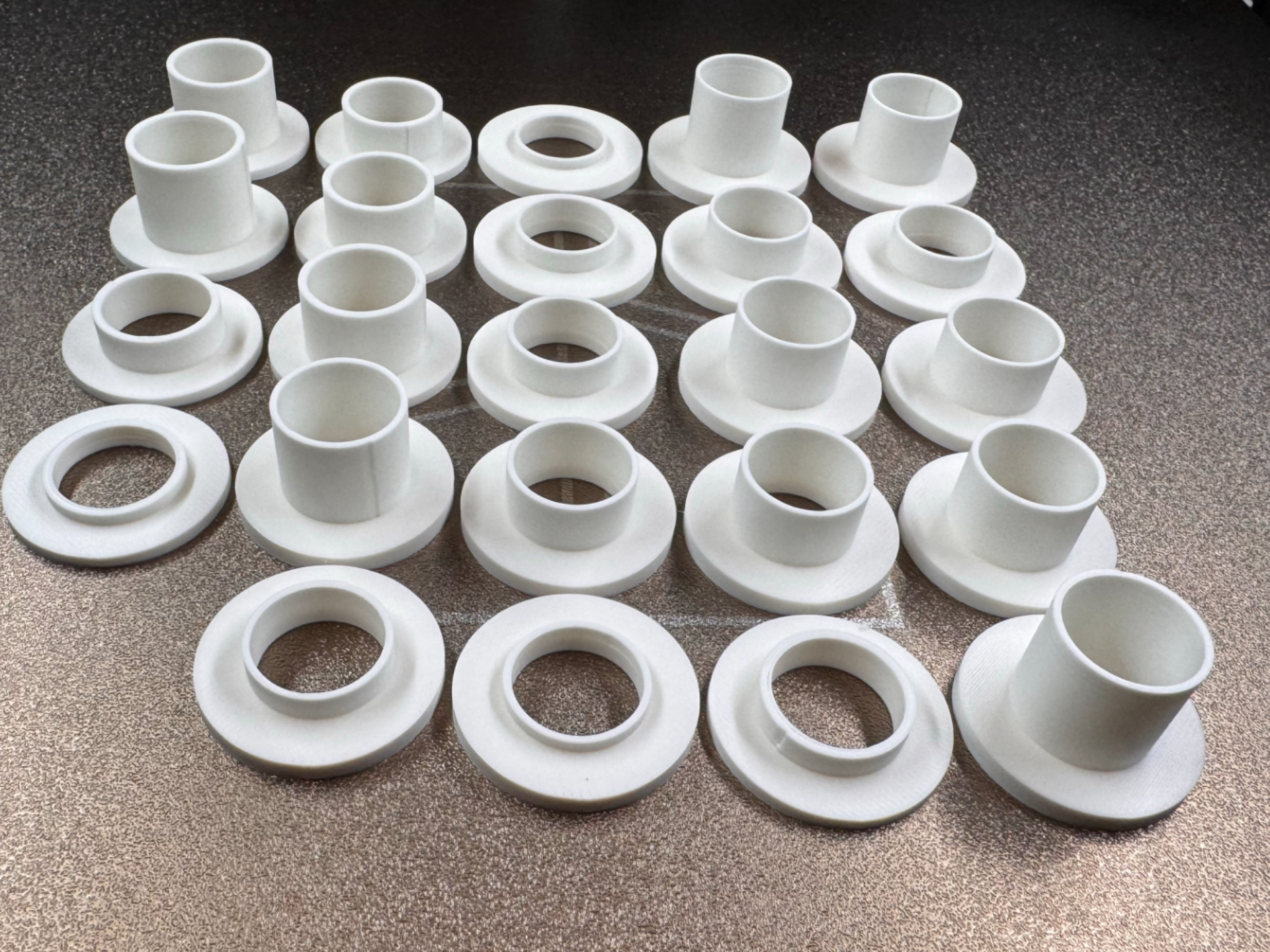 M16 T-shape step gasket / shoulder washer set