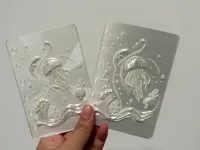竖打 有光泽