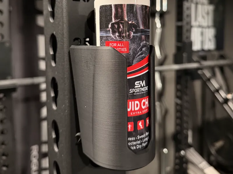 Liquid Chalk Holder for Gym 3x3 Squat Rack