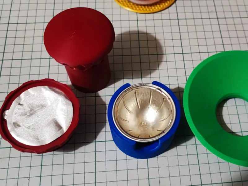 Vertuo aluminum lid resealer new version