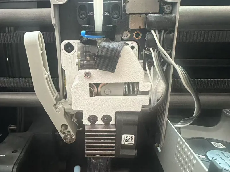 p1s挤出机前盖改件