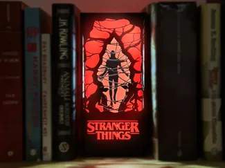 Stranger Things Book Nook