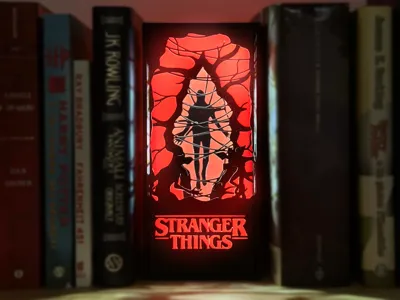 Stranger Things Book Nook