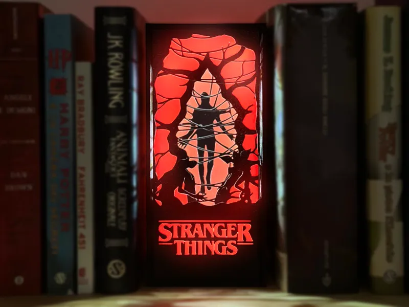 Stranger Things Book Nook