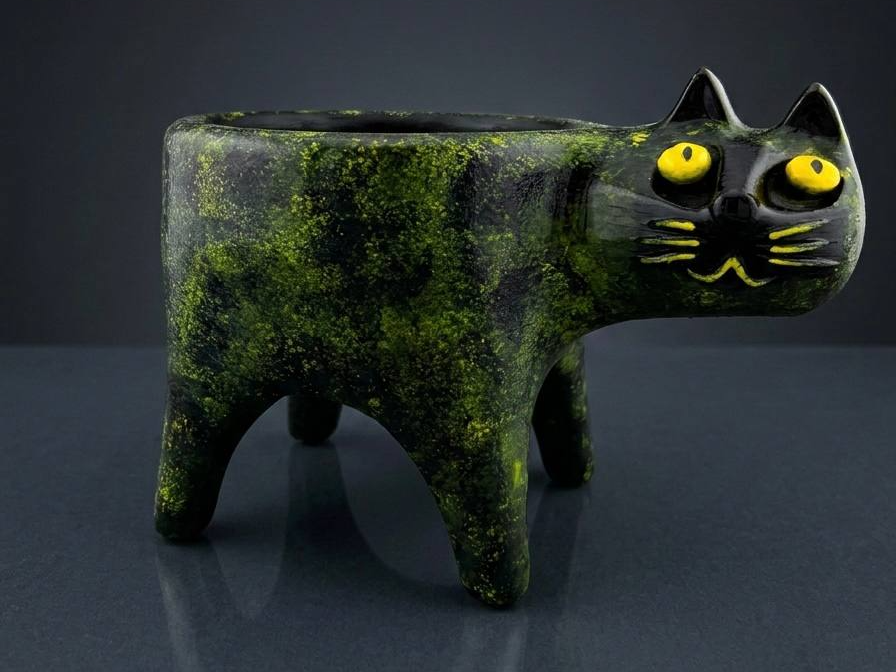 The "Living Tail" Cat Pot