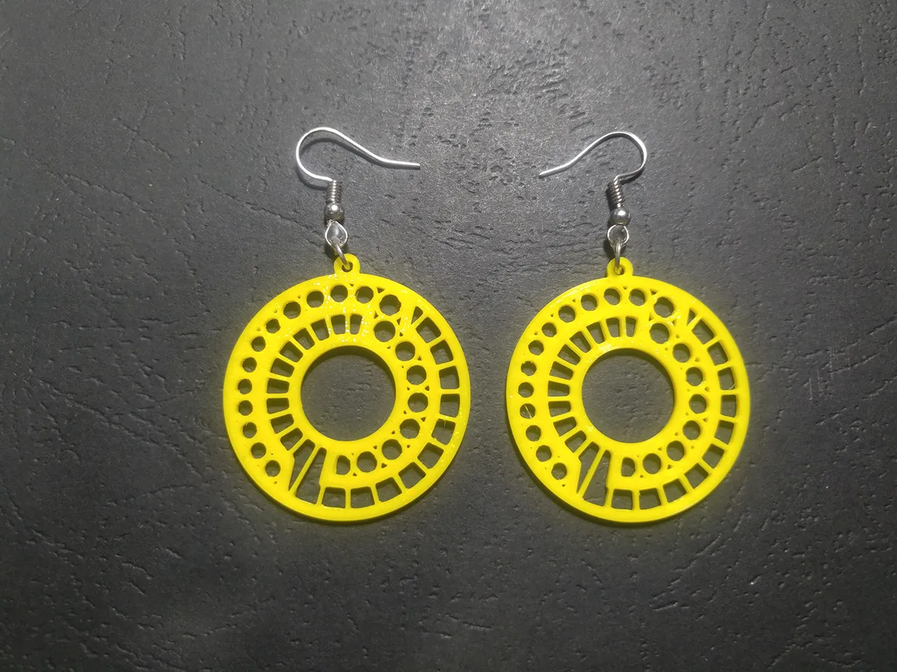 Halo Labyrinth Earrings view 4