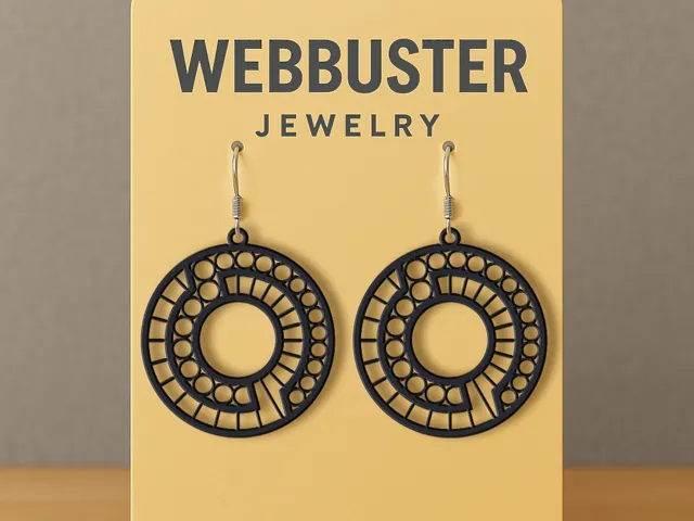 Halo Labyrinth Earrings